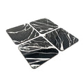 Black and White Marble Print Coasters