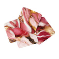 Pink and Gold Marble Print Coasters