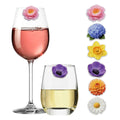 Spring Flower Drink Charms