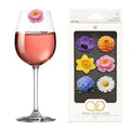 Spring Flower Drink Charms