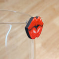 Kissable Lips Drink Charms