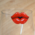 Kissable Lips Drink Charms