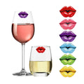 Kissable Lips Drink Charms