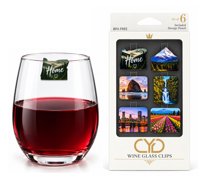 Explore Oregon Drink Marker Set