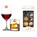 Thanksgiving Fall Wine Glass Drink Charms